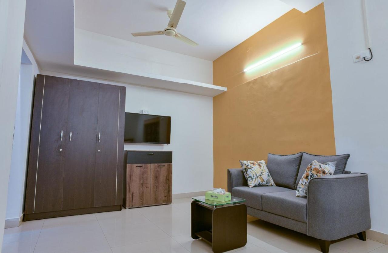 Olive Serviced Apartments Salt Lake Calcuta Habitación foto